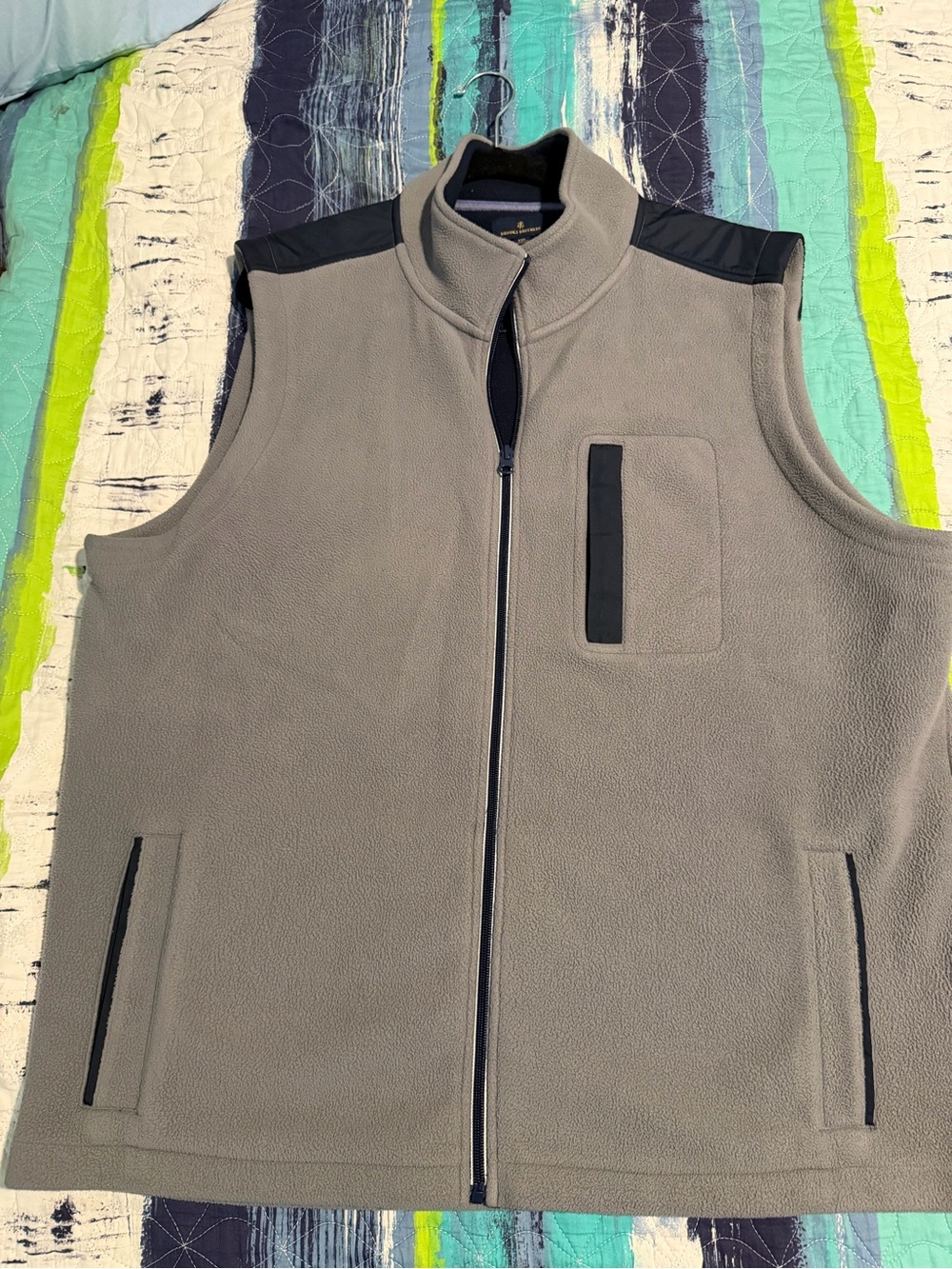 Brooks Brothers Fleece Zip Vest